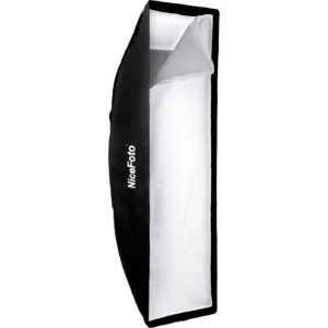 NiceFoto Softbox Paragua KS 30x150 cm con grilla