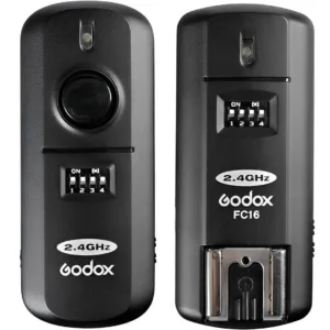 Kit Godox FC-16 compuesto por transmisor y receptor inalámbricos