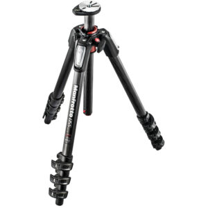 Trípode Manfrotto 055CXPRO4 de fibra de carbono con columna en ángulo horizontal