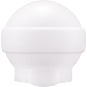 Difusor colapsable Godox AK-R22 montado en un flash de cabezal redondo