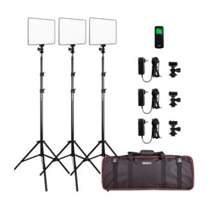 Kit Paneles LED Viltrox VL-200T x 3 Bicolor 30W Dimmable