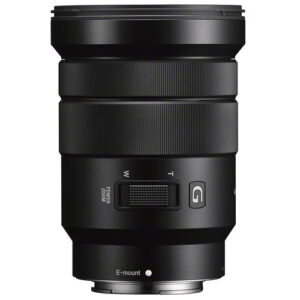 Lente Sony E PZ 18-105mm f/4 G OSS con zoom motorizado y estabilización óptica para cámaras APS-C