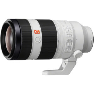 Sony FE 100-400mm f/4.5-5.6 GM OSS lente teleobjetivo G Master con estabilización óptica y autofoco silencioso.
