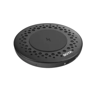 Boya Blobby Micrófono de Conferencias con Cargador Inalámbrico de Teléfonos