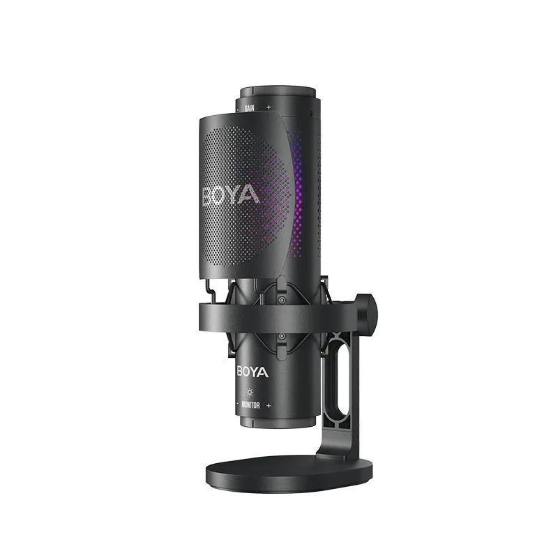 Boya K9-MIC Micrófono USB Condensador Vibrant Lighting