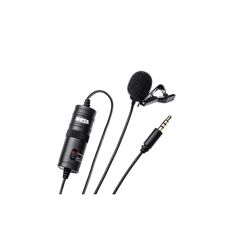 Boya BY-M1 Micrófono lavalier omnidireccional
