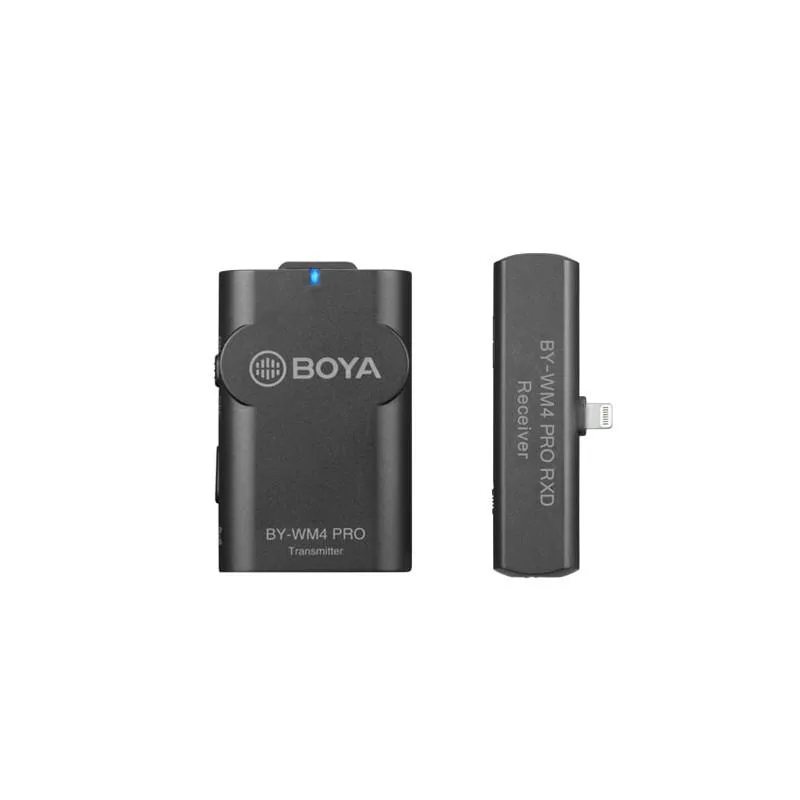Boya BY-WM4 Pro-K3 Micrófono inalámbrico conector lightning