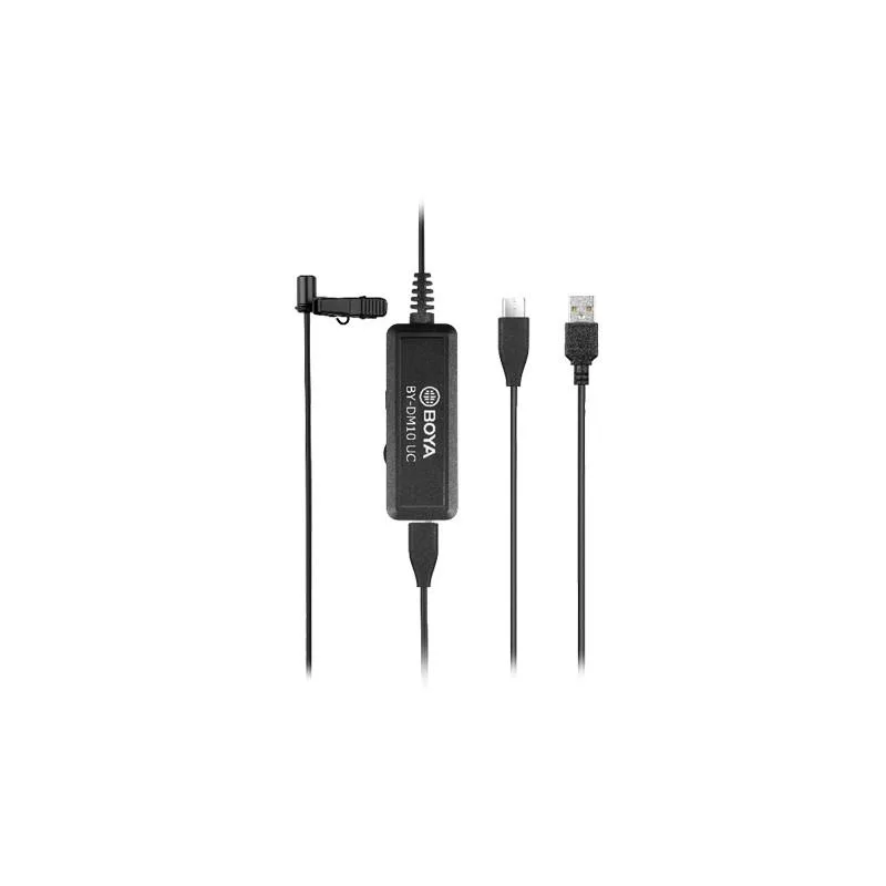 Boya BY-DM10 UC Conectores USB y USB-C Para Win, Mac y Teléfonos USB-C