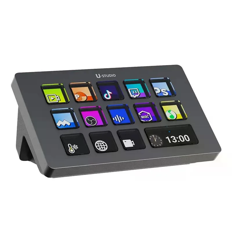 Ulanzi D200 Teclado LCD Configurable Con Controlador de Contenido en Vivo