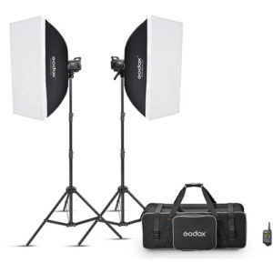 Kit Flash Estudio Godox MS200-F de 200Ws