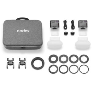 Twin Flash Macro Godox MF12 Kit Dental Universal